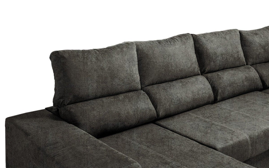 Mega Sofa Cama Chaise Longue Rinconera Italia 315cm