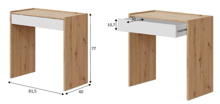 Mesa de Escritorio con Cajon Noa