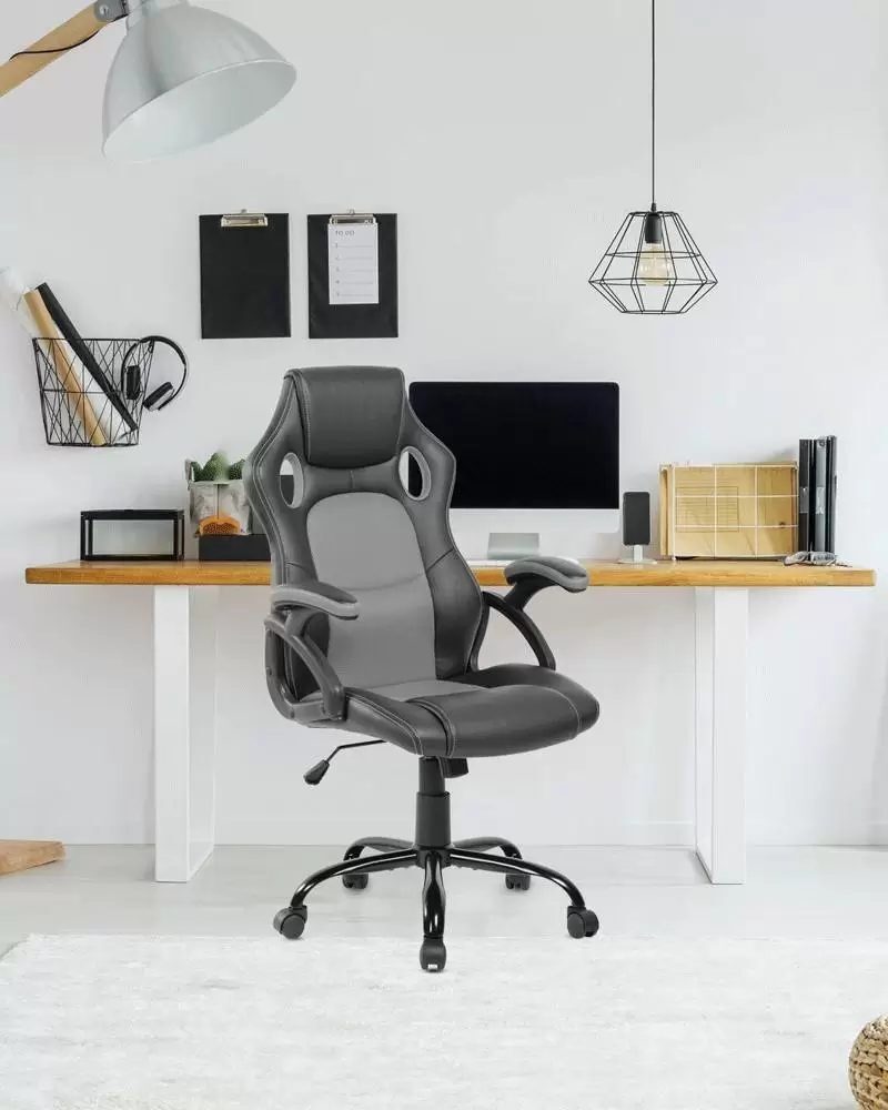 Silla Gaming Ergonomica y Giratoria Atreus Gris. Regulable en Altura