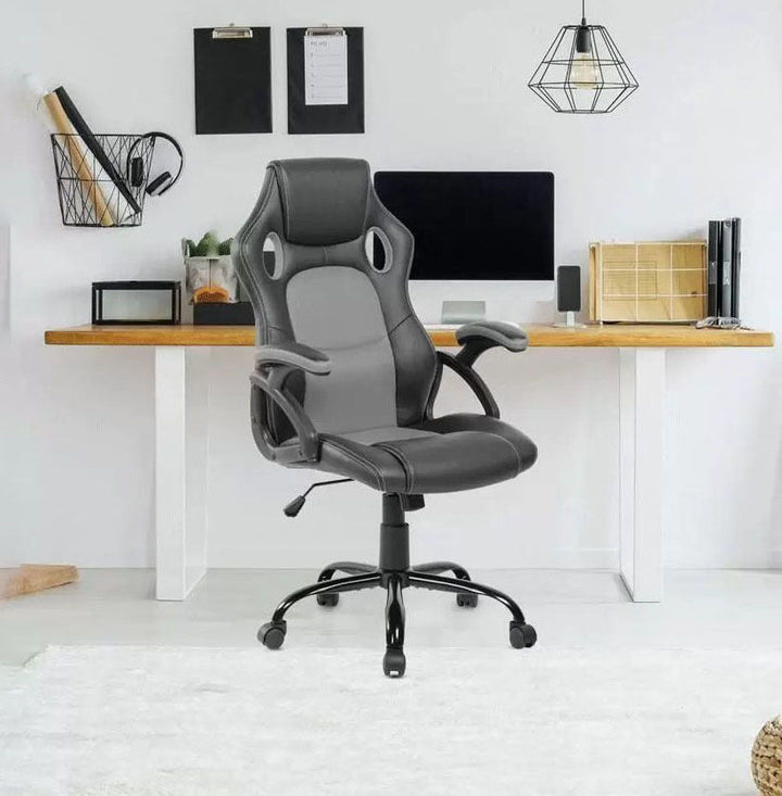 Silla Gaming Ergonomica y Giratoria Atreus Gris. Regulable en Altura