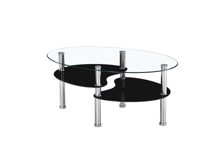 Mesa de Centro de Cristal Templado XS-3191