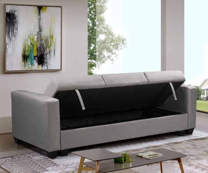 Sofa Cama Keyla 210cm, con Arcon