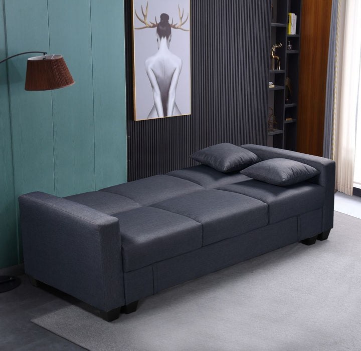 Sofa Cama Keyla 210cm, con Arcon