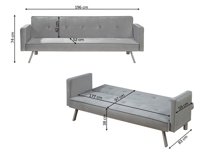 Sofa Cama Aveli 196cm