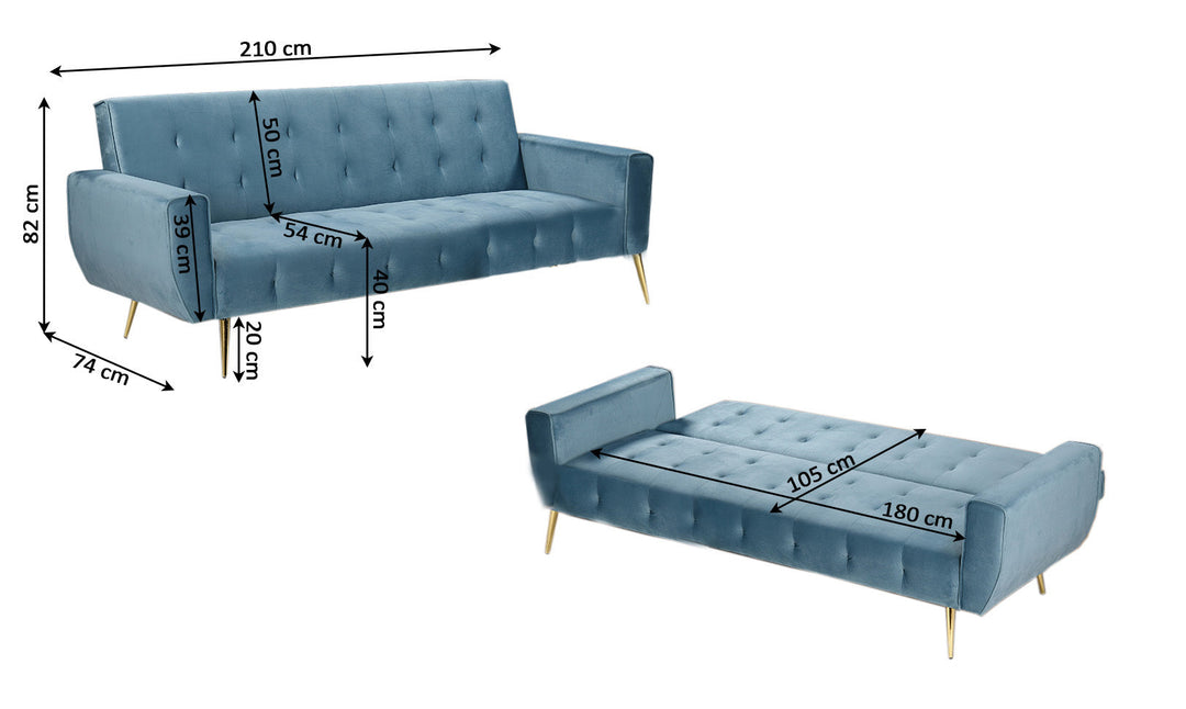 Sofa Cama Niki 210cm