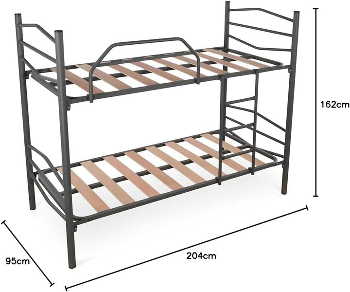 Litera Metalica Doble Cama 90cm Reforzada