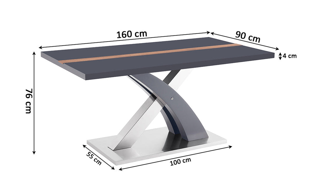 Mesa de Comedor o Cocina Fija Dari 160cm