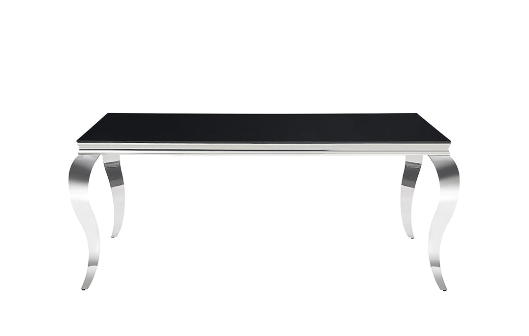 Mesa de Cristal Templado 160cm. Comedor o Cocina