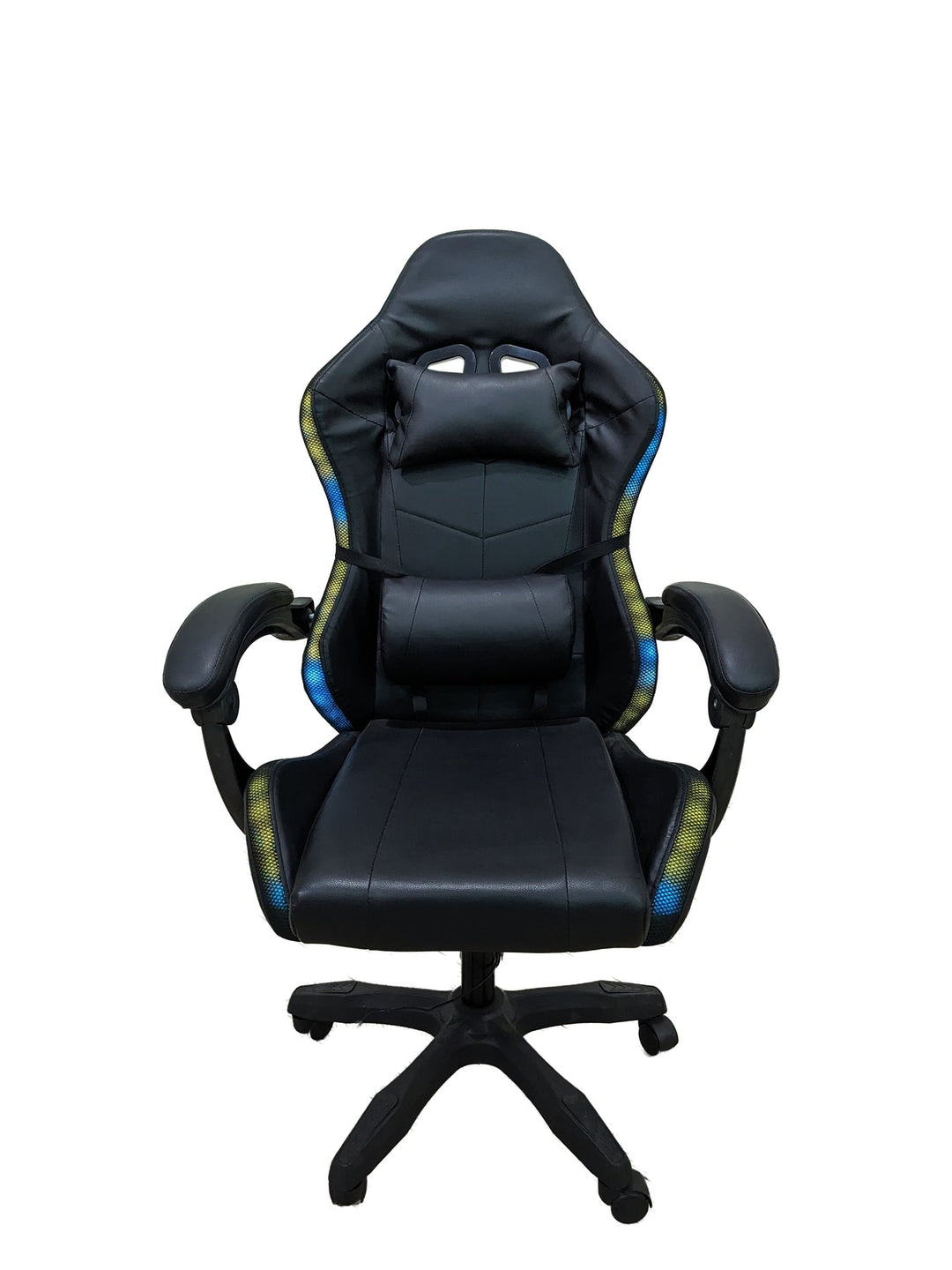 Silla Gaming Ergonomica y Giratoria YN con Luces LED