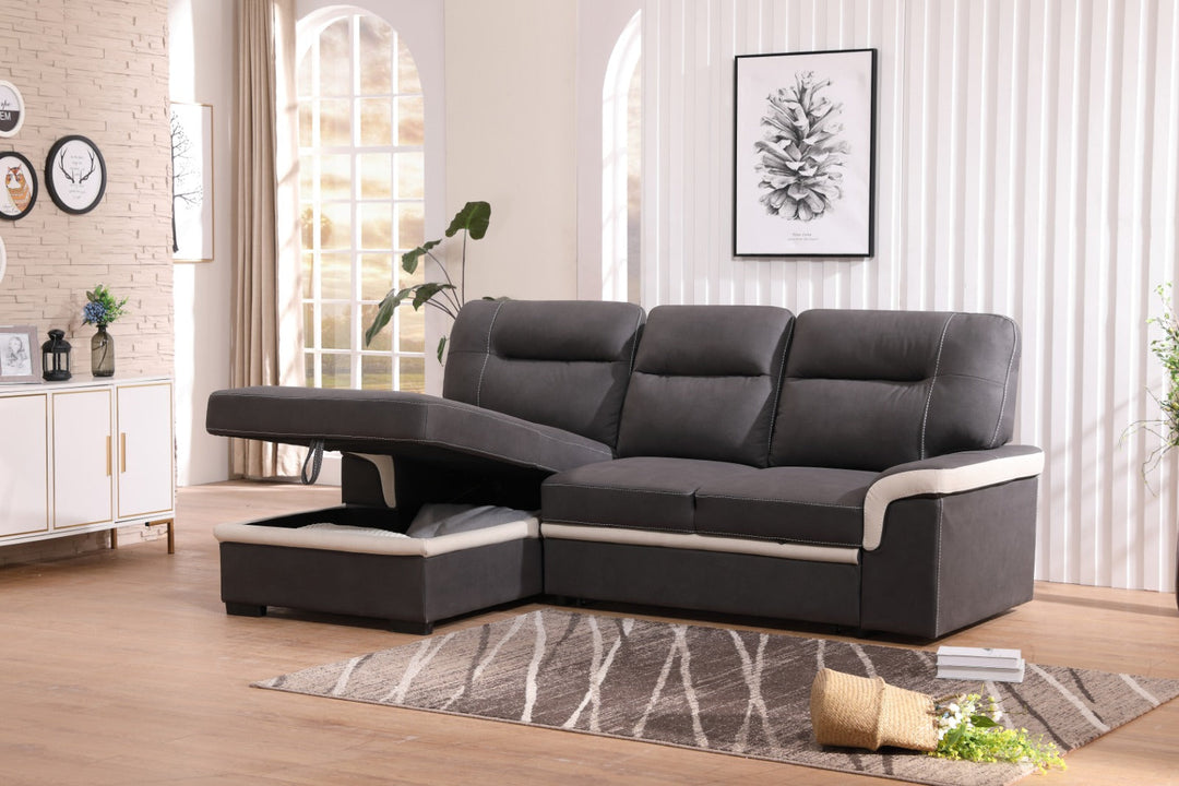 Sofa Cama Chaise Longue Old Farrar 255cm